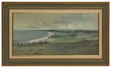 View of Flax Pond, Old Fields by Edward Lange