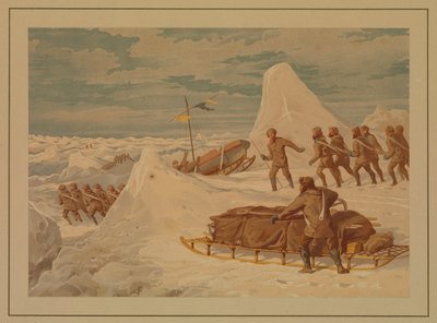 Polar Sketches. On the Northern March, April 8 by Edward Lawton Moss