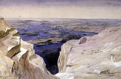 Aboo Seer: Northern Nile by Edward Lear