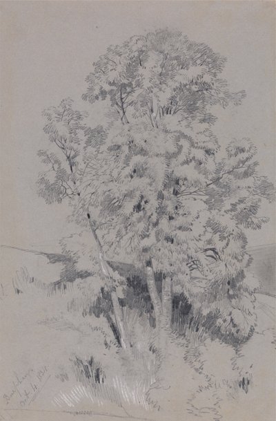 Burpham October 4, 1834 by Edward Lear