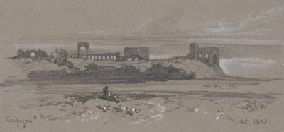 Roman Countryside by Edward Lear