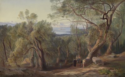 Corfu from Santa Decca by Edward Lear