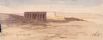 Dendera by Edward Lear