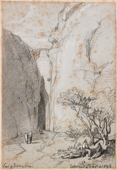 Ear of Dionysius by Edward Lear