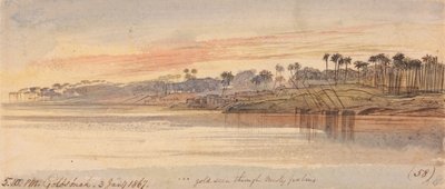 Golosoneh, 5:10 pm, January 3, 1867 by Edward Lear