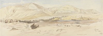 Jericho, 7 May 1858 (157), 1858 by Edward Lear
