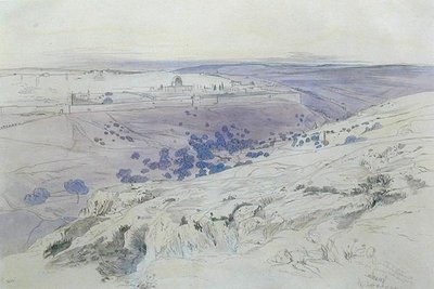 Jerusalem, 24th-28th April 1858 by Edward Lear