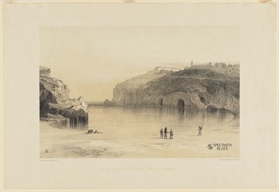 Palaiokastritza, Corfu by Edward Lear