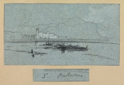 Palermo, from Views of Sicily by Edward Lear