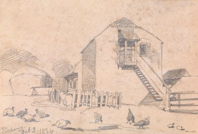 Peppering, 3 October 1834 by Edward Lear