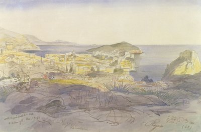 Ragusa (Dubrovnik) by Edward Lear
