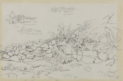 Sorrento, 2 August 1838 by Edward Lear