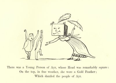 There was a Young Person of Ayr, Whose Head was Remarkably Square by Edward Lear
