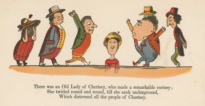 There Was an Old Lady of Chertsey, Who Made a Remarkable Curtsey, from 