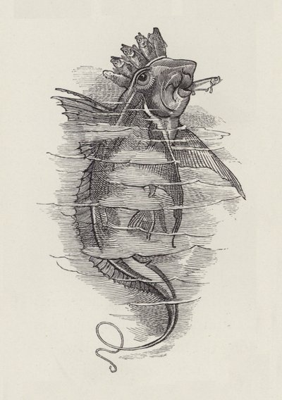 Illustration for The Water-Babies by Charles Kingsley by Edward Linley (after) Sambourne