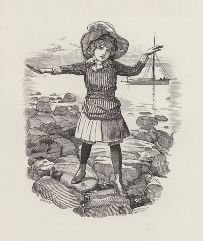 Illustration for The Water-Babies by Charles Kingsley by Edward Linley (after) Sambourne