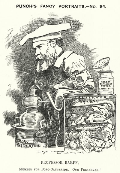 Frederick Settle Barff, English chemist by Edward Linley (after) Sambourne