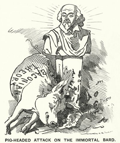 Pig-headed Attack on the Immortal Bard - the theory that William Shakespeare