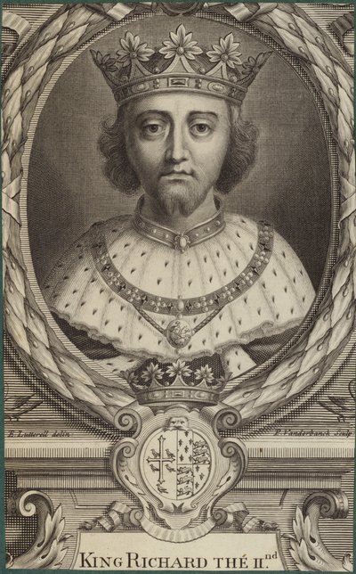 Portrait of King Richard II of England by Edward Lutterell