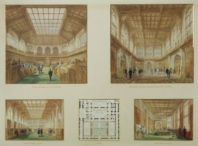 New House of Commons, Palace of Westminster by Edward M. Barry