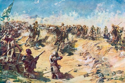 The Charge of the 21st Lancers at Omdurman, April 8th by Edward Matthew Hale