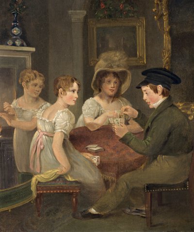 Mrs Sarah Cornock and her Three Children, c.1810 by Edward Matthew Pearce