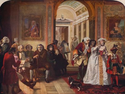 Dr. Johnson in Ante-Room of Lord Chesterfield, 1748, c1915 by Edward Matthew Ward