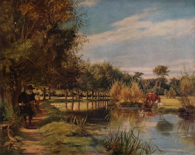 Izaak Walton angling: A Summer