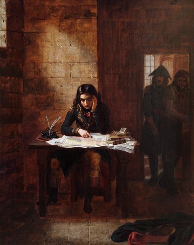 Napoleon in the Prison of Nice in 1794 by Edward Matthew Ward