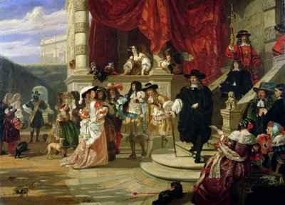 The Fall of Edward Hyde, 1st Earl of Clarendon by Edward Matthew Ward