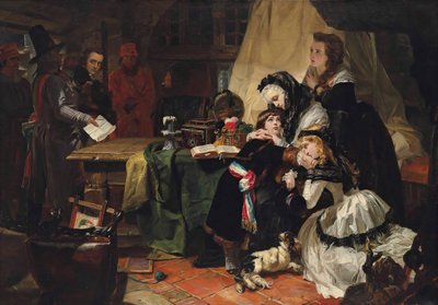 The Last Parting of Marie Antoinette and Her Son by Edward Matthew Ward