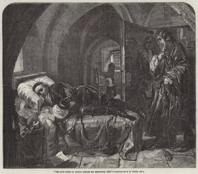 The Last Sleep of Argyll before his Execution by Edward Matthew Ward