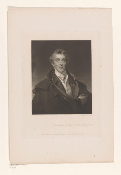 Portrait of Arthur Wellesley, Field Marshal His Grace The Duke of Wellington by Edward McInnes
