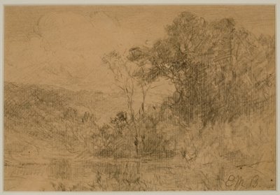 Landscape, Woods (#36) by Edward Mitchell Bannister
