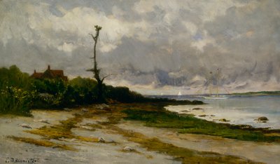 Landscape near Newport, R. I. by Edward Mitchell Bannister