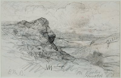 Newport, Rhode Island (#13B) c. 1880s by Edward Mitchell Bannister