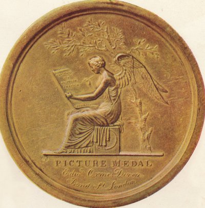 The Battles of the British Army from 1808 to 1814 - Picture medal, 1815 by Edward Orme