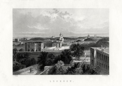 Lucknow, Capital City of the State of Uttar Pradesh, India by Edward Paxman Brandard