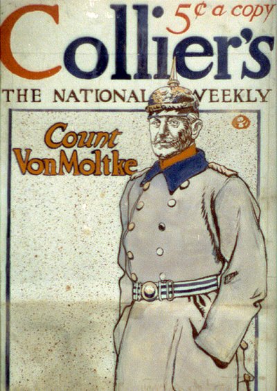 Count Von Moltke the Younger (1848 - 1916) by Edward Penfield