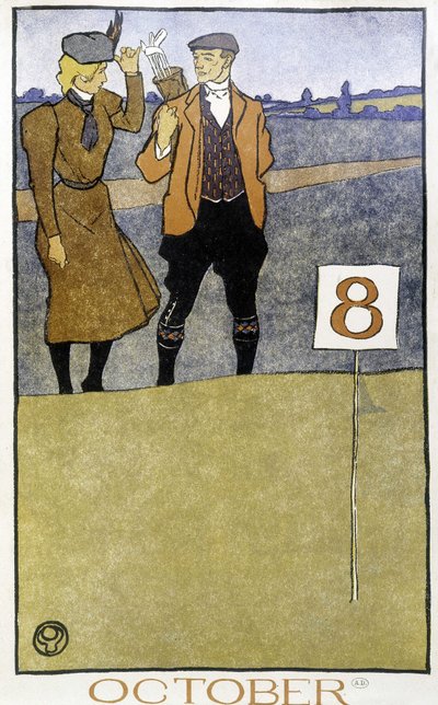 Couple Playing Golf - in 