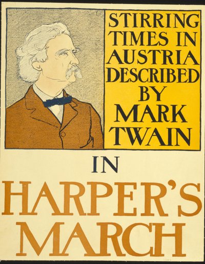 Mark Twain in Harper