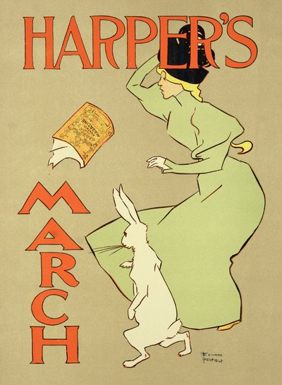 Reproduction of a Poster Advertising 