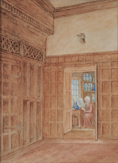 Corner of The Great Hall Showing Dr. Charles