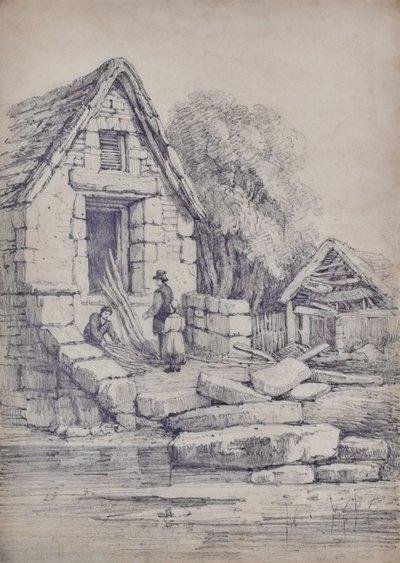 Landscape with a House by Edward Pretty