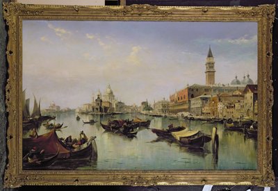 The Bacino di San Marco, Looking Towards the Mouth of the Grand Canal by Edward Pritchett