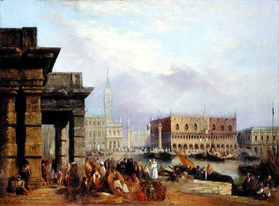 View of Venice by Edward Pritchett