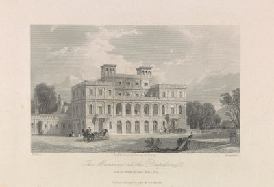 The Mansion at the Deepdene. Seat of Henry Thomas Hope, Esq. by Edward Radclyffe