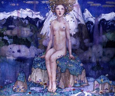 Love in the Alps by Edward Reginald Frampton