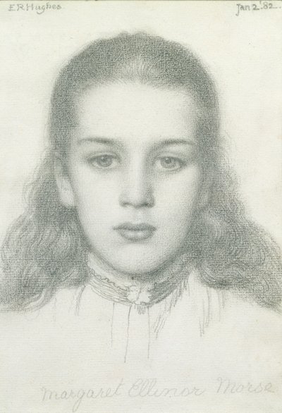 Margaret Ellinor Morse by Edward Robert Hughes