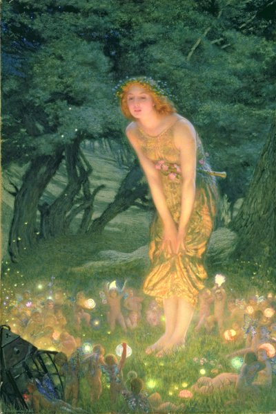 Midsummer Eve by Edward Robert Hughes